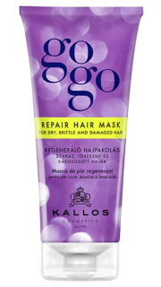 Kallos GOGO Repair maska pro suché, lámavé a poškozené vlasy 200 ml